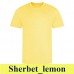 JC001 COOL T - Unisex környakú póló szublimáláshoz sherbet lemon